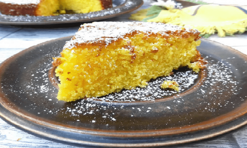 کیک زعفران