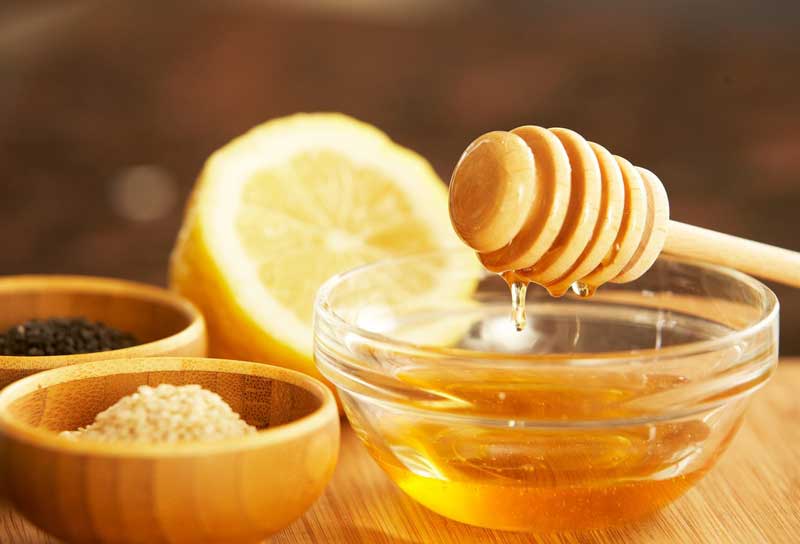 درمان آسم با عسل و سیاه دانه و آبلیمو