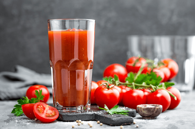 بهداشت پوست با گوجه فرنگی 