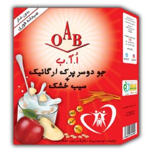 صبحانه ارگانیک (جو دوسر پرک و سیب) OAB