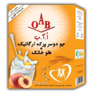 صبحانه ارگانیک (جو دوسر پرک و هلو) OAB