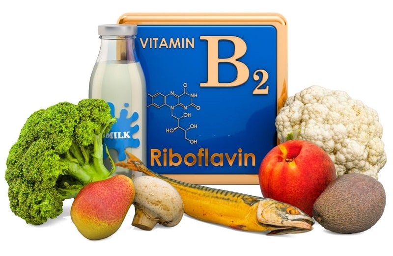 نشانه های کمبود ریبوفلاوین یا ویتامین ب۲